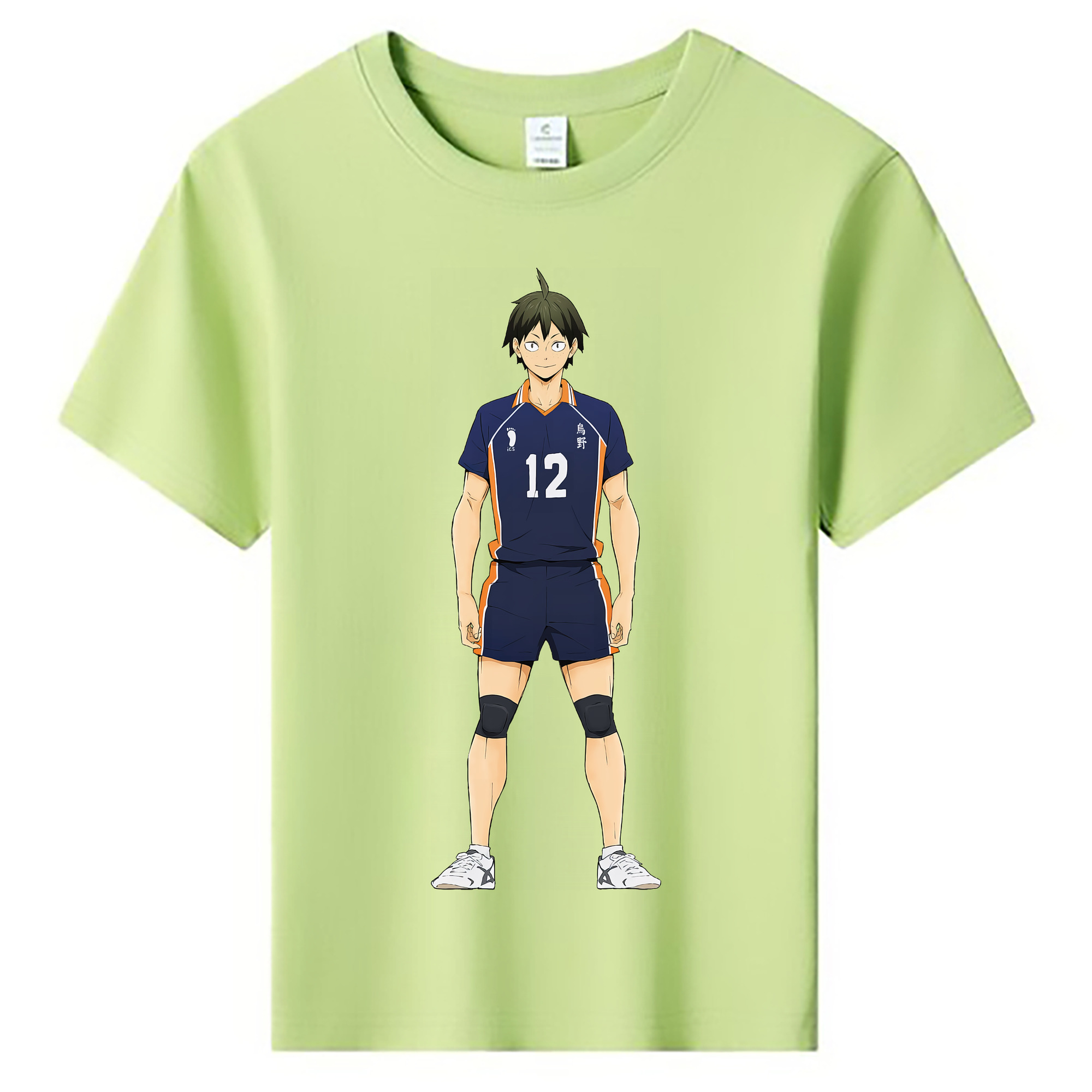 （画像用） ハイキュー!! Haikyu!! 綿100％キッズTシャツ（フロントプリント）